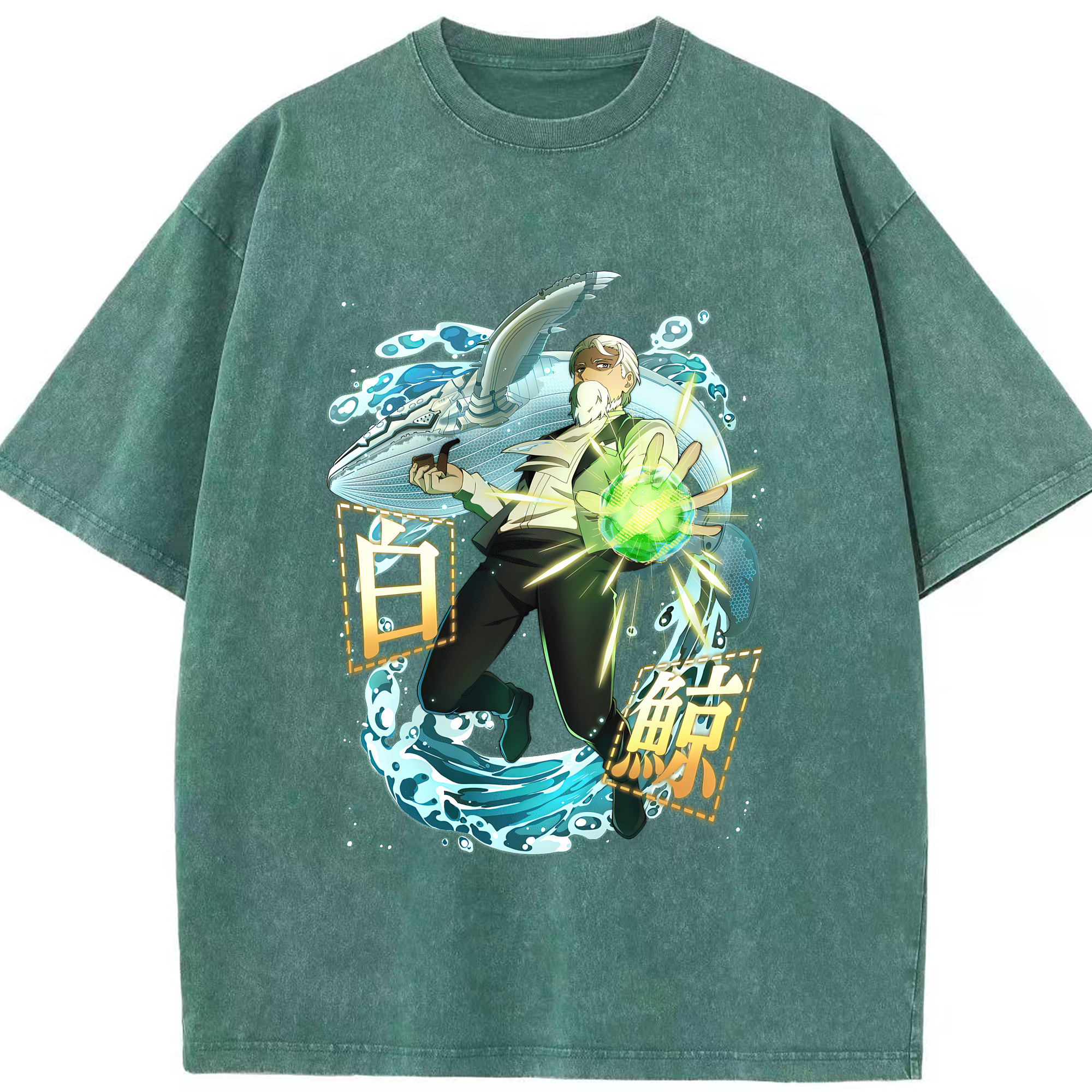 （画像用） 文豪ストレイドッグス Bungo Stray Dogs 綿100% ヴィンテージ風 半袖Tシャツ（フロントプリント）
